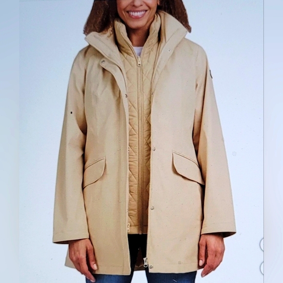 Lands' End Jackets & Blazers - NWT LANDS END 3 in 1 coat/vest jacket  womens Coat  medium womens